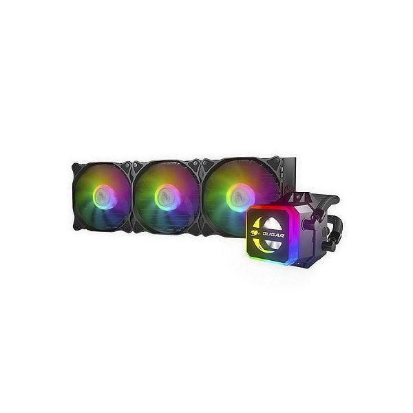 Resfriamento de Desempenho para Processador - Cooler Cougar Helor RGB 360mm