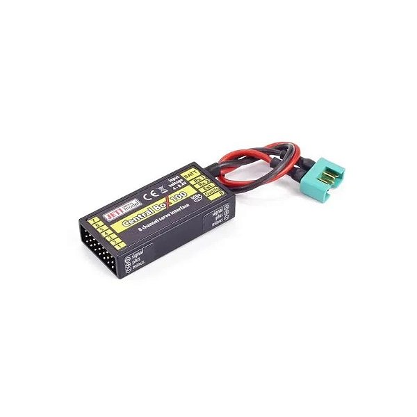 Central de Distribuição de Energia Mini Dual Redundante Jeti Central Box 100 Mini Jetibox100