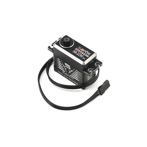 Servo Savox SB-2290SG HV Edição Preta 70KG 0.11S 8.4V para Modelismo