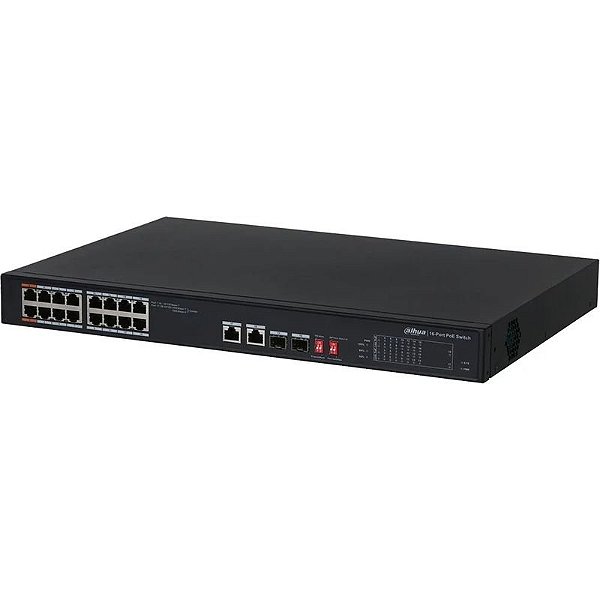 Switch Dahua DH-PFS3218-16ET P-135 PoE 16 Portas