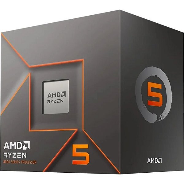 Processador AMD Ryzen 5 8400F 4.2GHz Socket AM5 - Desempenho Excepcional