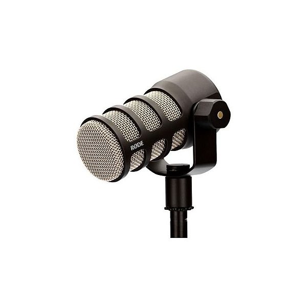 Microfone Dinâmico Rode Podmic para Podcasting Profissional