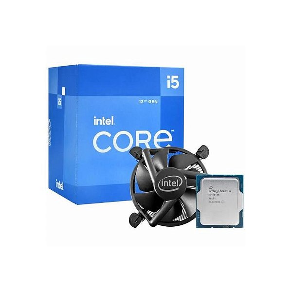 Processador Intel Core I5 12400 Lga 1700 / 2.5Ghz / 18Mb Cache