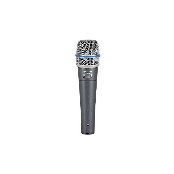 Microfone Shure Beta-57 Dinâmico Supercardioide De Alta Qualidade