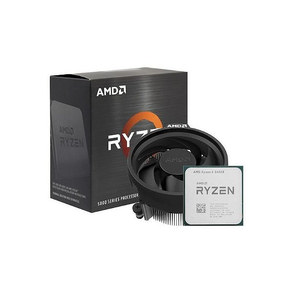 Processador AMD Ryzen R5 5600X. Soquete AM4. 4.6GHz. 35MB