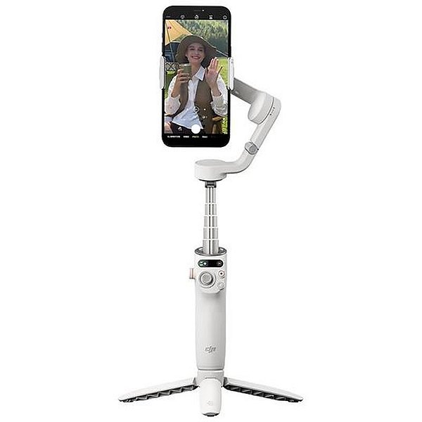 Estabilizador DJI Osmo Mobile 6 - Cinza Platina para Vídeos Profissionais