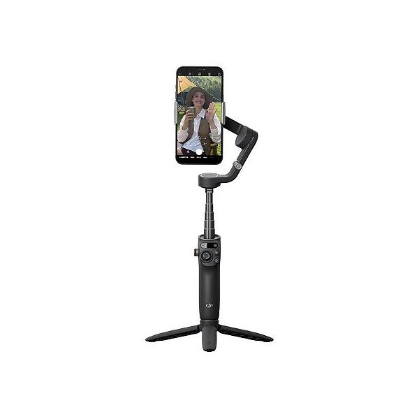 Estabilizador de Imagens DJI Osmo Mobile 6 - Preto para Smartphones