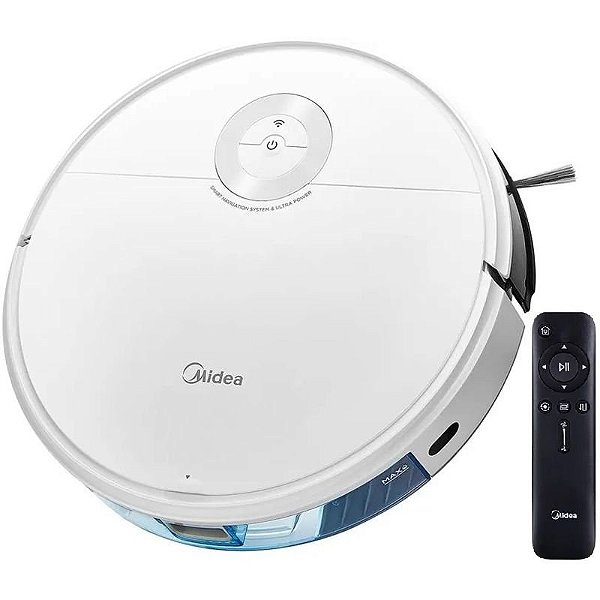 Aspirador Robô Midea Cleaner I5C - Bicombinável para Todos os Ambientes