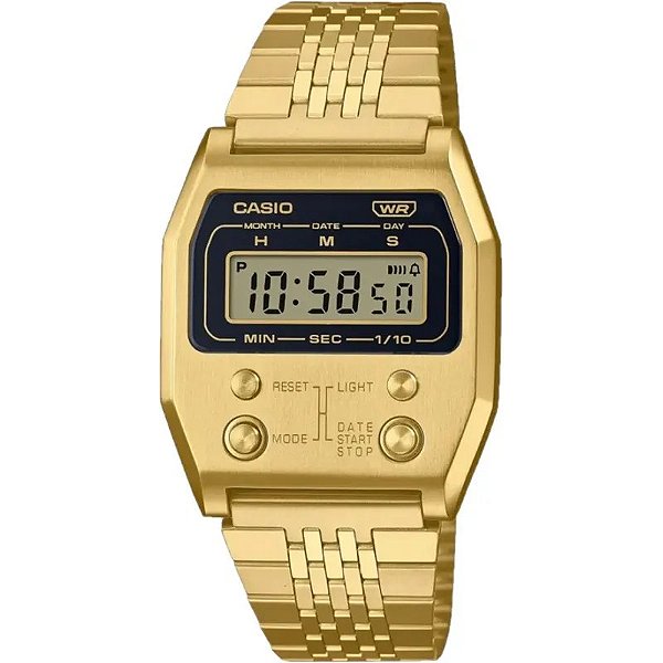 Relógio Masculino Digital Casio A1100G-5DF - Estilo e Tecnologia em Seu Pulso