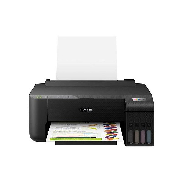 Impressora Multifuncional Epson Ecotank L1250 Wi-Fi - Preto