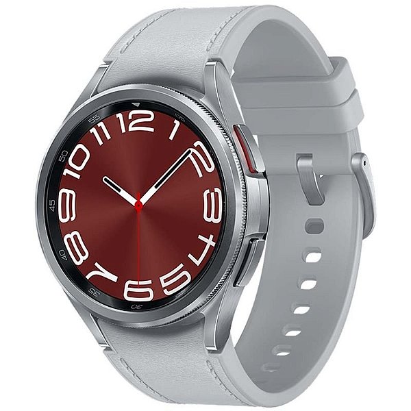 Relógio Inteligente Samsung Galaxy Watch6 Classic Sm-R950Nz 43 Mm - Prata