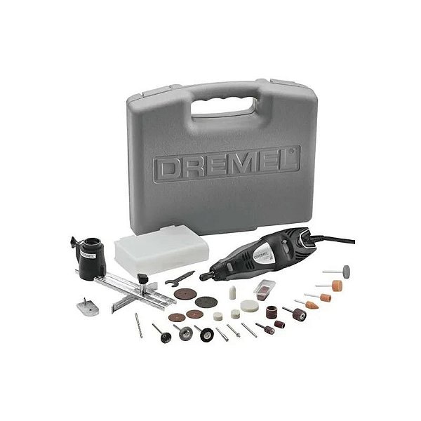 Retífica Micro Série Dremel 3000 com 24 Acessórios
