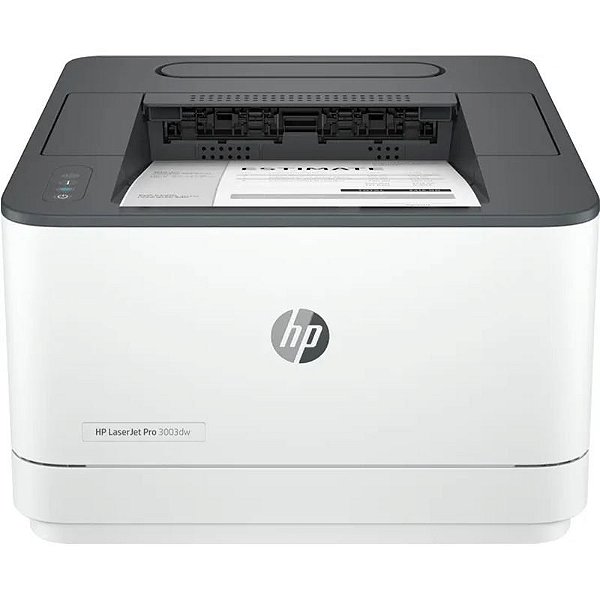 Impressora HP LaserJet Pro 3003DW - Mono, Conexão Sem Fio, 110V, 50Hz, Cor Branca