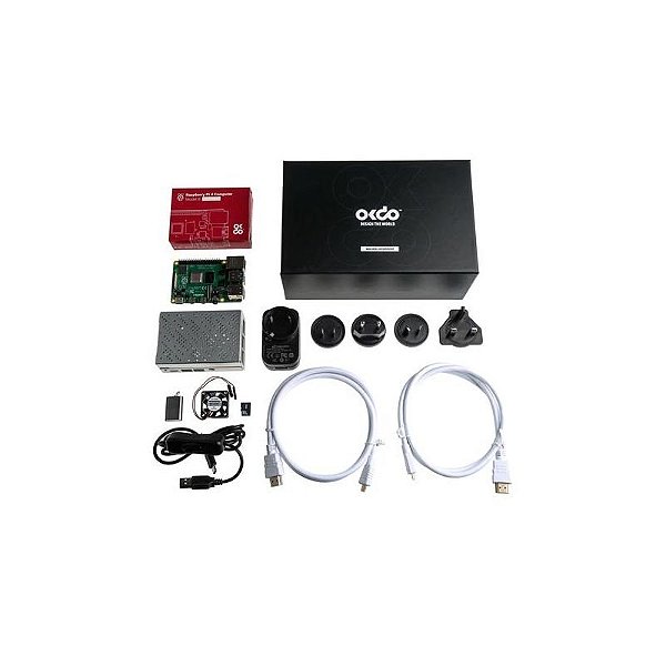 Kit Inicial Raspberry Pi 4 2GB para Projetos de Programação e Aprendizado