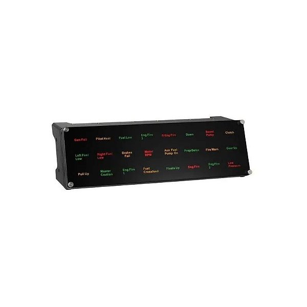Painel De Retroiluminação Logitech Saitek Pro Flight Goo-Scb43204