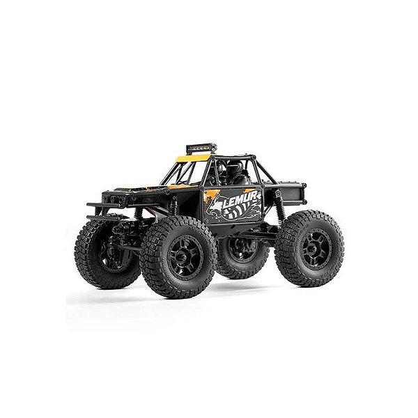 Carro RC FMS 1/24 FCX24 Lemur RTR Laranja - Modelo FMS12404RTROR