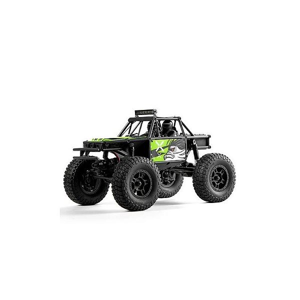 Carro Elétrico FMS 1/24 FCX24 Lemur RTR Verde - FMS12404RTRGN