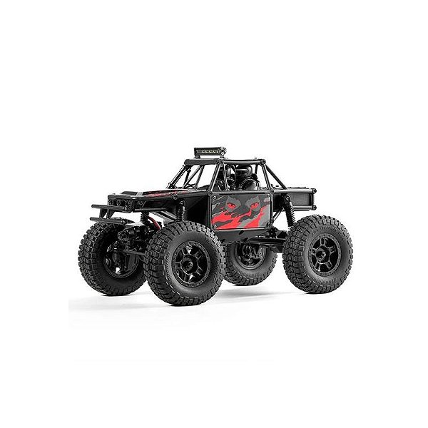 Carro Controle Remoto FMS 1/24 FCX24 Lemur RTR Vermelho - FMS12404RTRRD