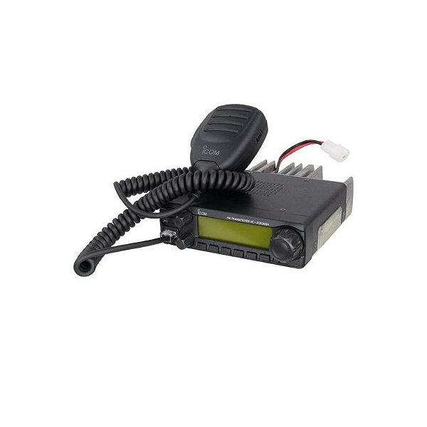 Rádio Comunicador Icom IC-2300H - 207 Canais - Transmissão/Recepção - Cor Preta