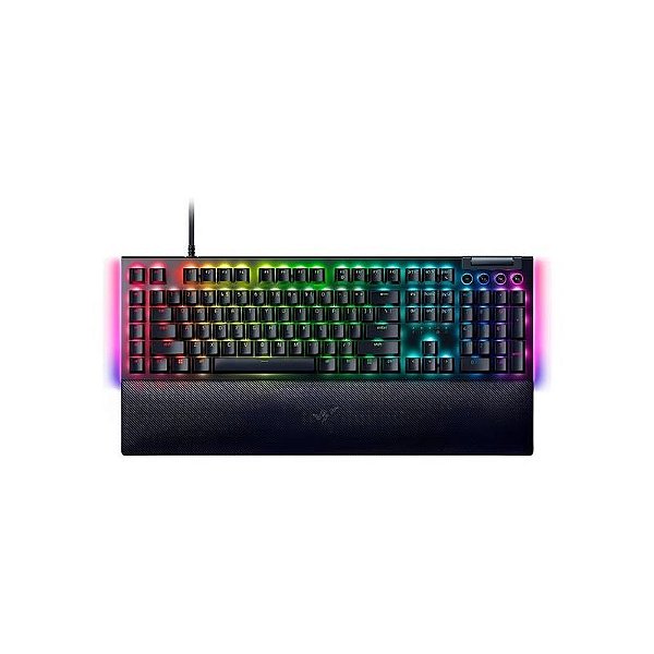 Teclado Mecânico Razer Blackwidow V4 RGB - Alta Performance e Conforto para Gamers