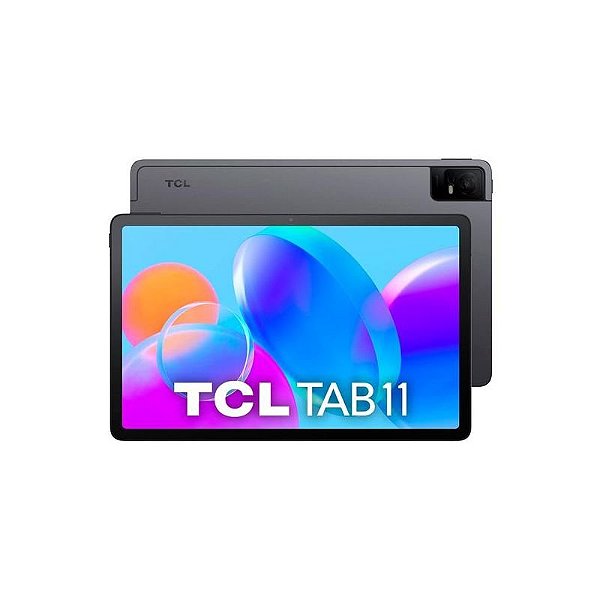 Tablet TCL Tab 11 - Tela de 11, Wifi, 128GB, 4GB RAM - Cor Cinza