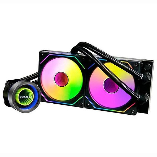 Cooler de Água Lian Li GA2T24INB Ga II Trinity SL-Inf 240MM ARGB - Preto