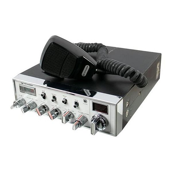 Comunicações Profissionais Rádio Amador Voyager Vr 3900 240 Canais AM FM SSB. Cor Preta