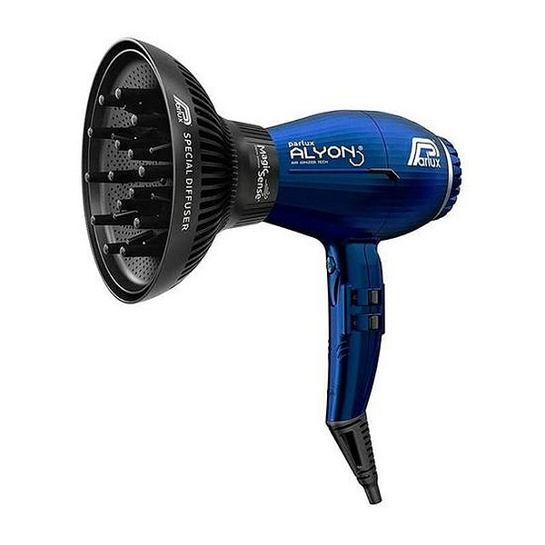 Secador de Cabelo Parlux Alyon 220V - Azul Profissional de Alta Performance