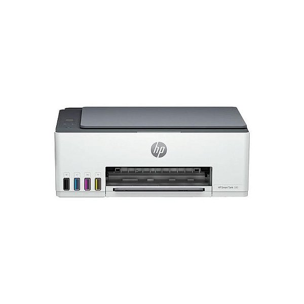 Impressora Multifuncional HP Smart Tank 580 Wi-Fi Bivolt - 3 em 1 - Cor Branca