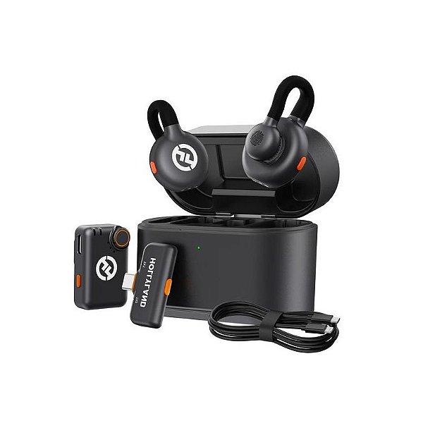 Combo de Microfone Sem Fio Hollyland Lark M2S - Áudio Profissional para Criação de Conteúdo