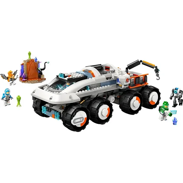 Comando De Missão Lego City: Rover E Guindaste - 60432 (758 Peças)
