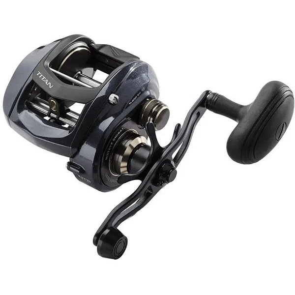 Carretilha Titan 400 Gto Shil Para Pesca Marítima - Esquerda