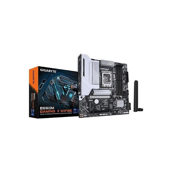 Placa Mãe Gigabyte B860M Gaming X com Wi-Fi 6E - Socket LGA 1851 / DDR5
