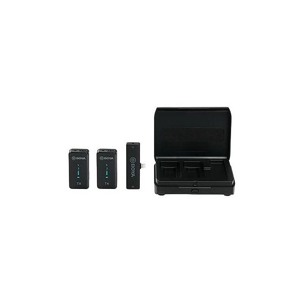 Microfone Sem Fio Boya By-Xm6-K4 Lightning Dual