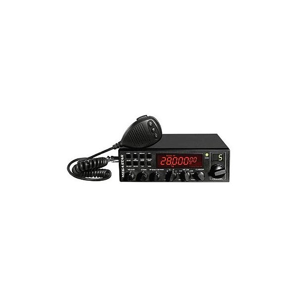 Transmissor de Rádio Mega Star MG99 - Preto