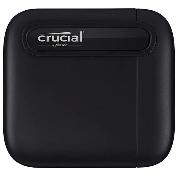 SSD Portátil Crucial X6 2TB USB 3.0 - Armazenamento Rápido e Confiável