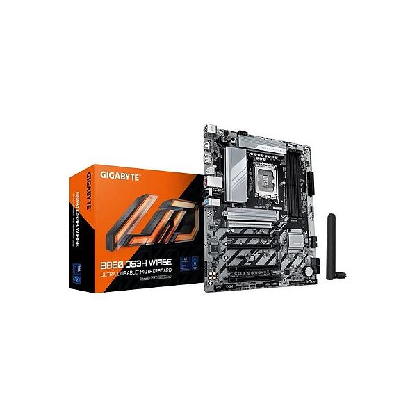 Placa Mãe Gigabyte B860 DS3H com Wi-Fi 6E e Suporte a DDR5 - LGA 1851