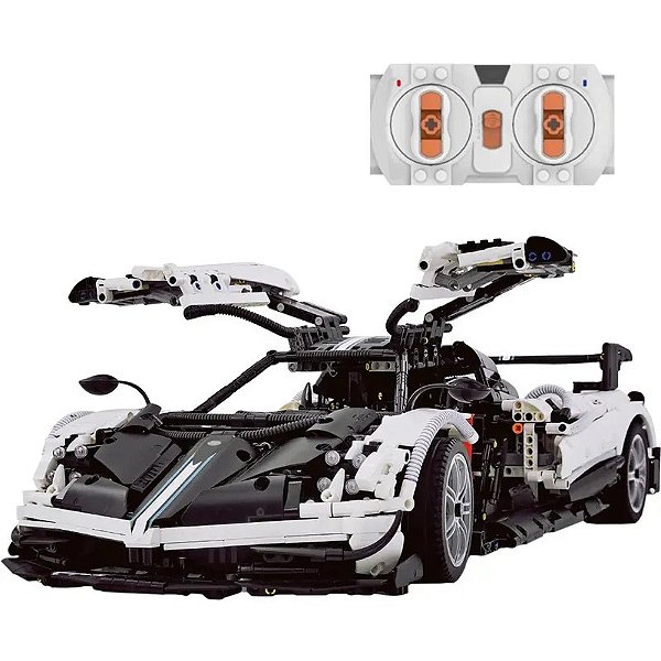 Kit Montagem Rastar Pagani Huayra Bc Escala 1/8 Rc 2.4Ghz - 2902 Peças