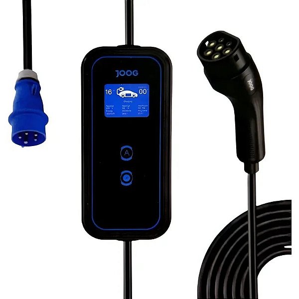Carregador Portátil Tipo 2 Joog JG-EVPC1 para Veículos Elétricos