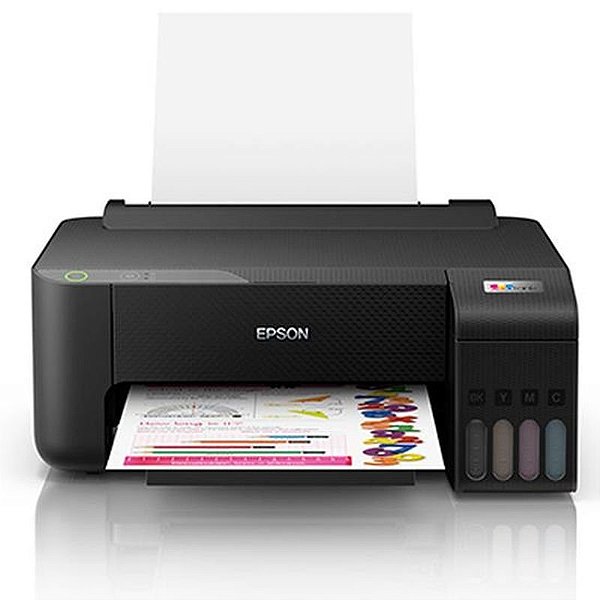 Impressora Multifuncional Epson Ecotank L1210 USB Bivolt - Preto C11CJ70301