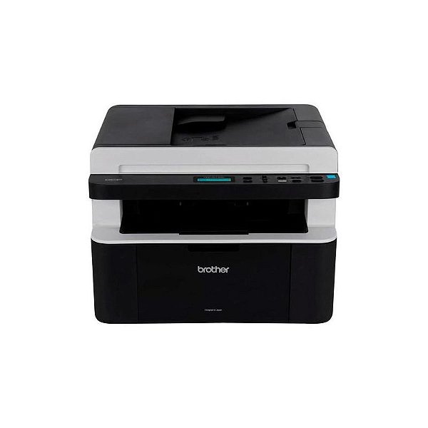 Impressora a Laser Multifuncional Brother DCP-1617NW 2 em 1 com Wi-Fi - Preto 220V