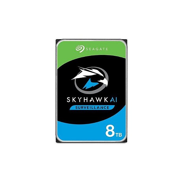 Disco Rígido Seagate Skyhawk 8TB SATA 3 7200RPM para Vigilância - ST8000VE001