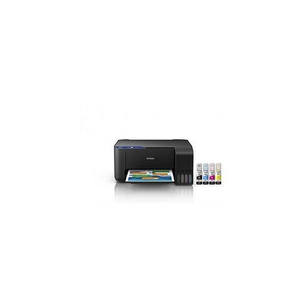 Impressora Multifuncional Epson EcoTank L3210 Bivolt - Tanque de Tinta Integrado