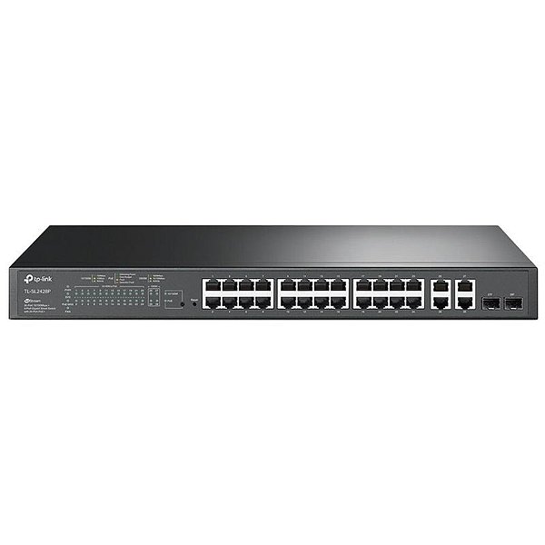 Switch PoE Tp-Link Jetstream 28 Portas TL-SL2428P - Alta Performance