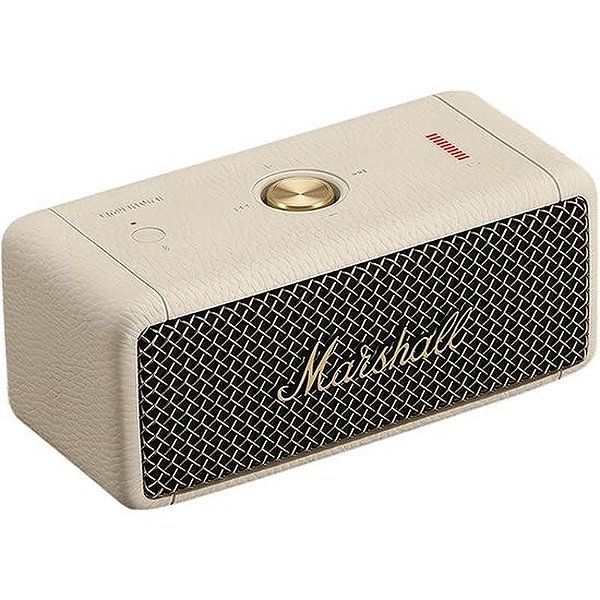 Caixa De Som Bluetooth Marshall Emberton Ii Portátil - Creme