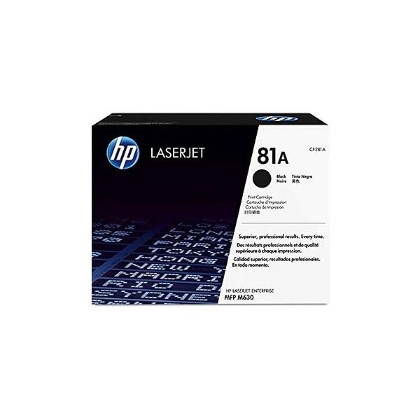 Toner Hp 81A Preto Cf281A
