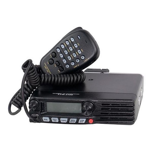 Rádio Comunicação Yaesu FTM-3100R - 220 Canais VHF - Cor Preta