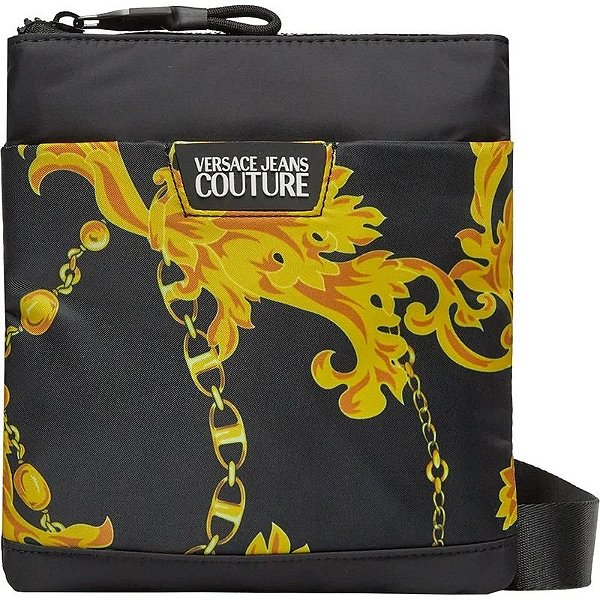 Bolsa Masculina Versace Jeans Couture 75YA4B85 ZS930 G89 - Estilo Moderno e Elegante
