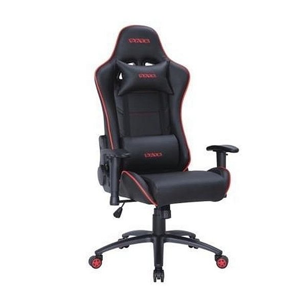 Cadeira Gamer Ergonomica Sate A-GC8705 Preto e Vermelho com Conforto Extra