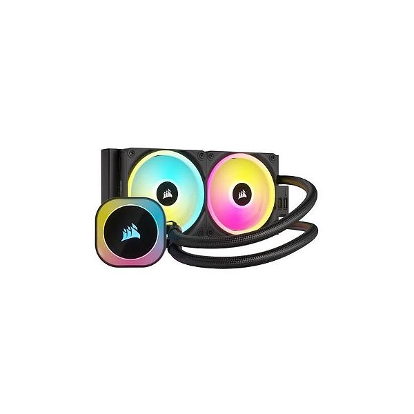 Cooler AIO Corsair H100I RGB - Sistema de Refrigeração Líquida para Processadores